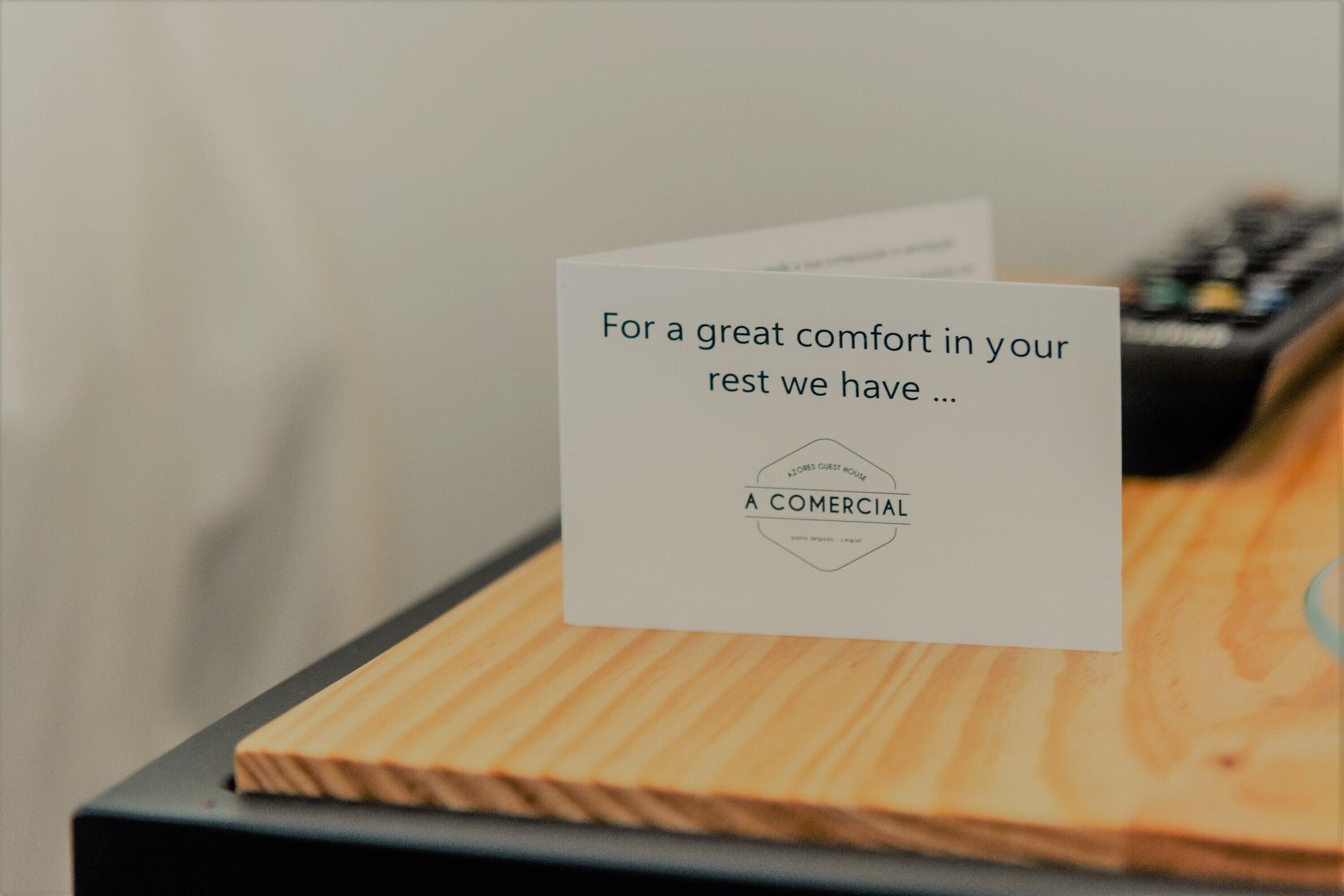 Comercial Boutique Guest House 蓬塔德尔加达 外观 照片